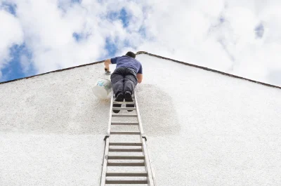 Peinture extérieure à Moréac — façades et ravalement